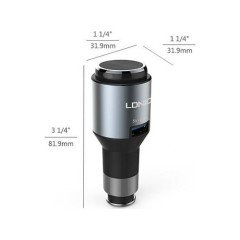 LDNIO CM-20 ŞARJ CİHAZI BLUETOOTH KULAKLIK VE ARAÇ İÇİ ÇAKMAKLIK USB 5V/ 2.4A ŞARJ CİHAZI