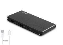S-LINK IP-T100 POWERBANK 10000MAH TAŞINABİLİR PİL ŞARJ CİHAZI SİYAH POWERBANK