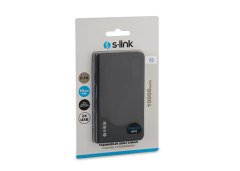 S-LINK IP-T100 POWERBANK 10000MAH TAŞINABİLİR PİL ŞARJ CİHAZI SİYAH POWERBANK