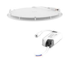 S-LINK SL-SMD03B LED PANEL YUVARLAK 3 WATT 240V/50HZ  95-70MM BEYAZ YUVARLAK LED PANEL