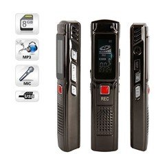 KİNGBOSS Ses Kayıt Cihazı  Dijital 8GB Hafıza 650 SAAT MP3/WMA/ASF/ WAV SES KAYIT CİHAZI