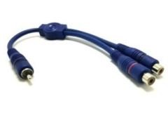 DIGITAL AUDIO DA-02 Y ANFİ KABLOSU 1RCA ERKEK GİRİŞ 2RCA DİŞİ ÇIKIŞ 30CM ARA KABLO