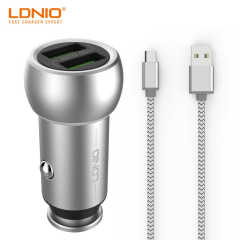 LDNIO AUTO-ID C401 ARAÇ ŞARJ CİHAZI 2 USB 3.6A