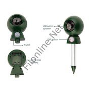 MY SMART HOUSE KV-0502M ULTRASONİK HAYVAN KOVUCU KOKARCA, SİNCAP, FARE, RAKUN, KEDİ, KÖPEK KOVUCU