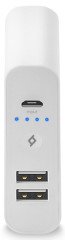 TTEC 2BB108B POWERBANK 10400MAH 2 ADET USB ÇIKIŞI 3.1A LED GÖSTERGE TAŞINABİLİR PİL ŞARJ CİHAZI
