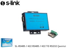 S-LINK SL-RS485/422 ÇEVİRİCİ RS485/422 TO RS232 GİRİŞİNE ÇEVİRİR
