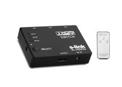 S-LINK SL-HSW33 SWITCH KUMANDALI 1080P HDMI 3'LÜ SWITCH