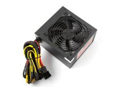 EVEREST EPS-600A POWER SUPPLY 12CM FANLI REAL 600W 4*SATA AKTİF PFC OYUNCU PC DESTEKLİ POWER SUPPLY