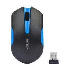 A4 TECH 200N MOUSE KABLOSUZ 1000DPİ V TRACK NANO R-F ALICILI KABLOSUZ MOUSE MAVİ G3