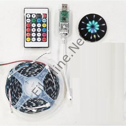 RANCHİ RC-12947 LED IŞIK 115CM ÇAP ANİMASYONLU RGB YILDIZ KAYAR LED 5V YSB GİRİŞLİ