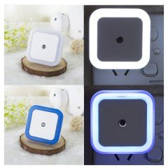 GECE LAMBASI MERCEKLİ GECE LAMBASI KARE SENSÖRLÜ GECE LAMBASI TURUNCU GECE LAMBASI ALİTECH-2