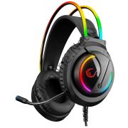 RAMPAGE RM-K17 X-MONARCH SİYAH USB 7.1 RGB HEADBAND GAMING MİKROFONLU OYUNCU KULAKLIĞI