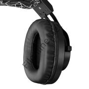 RAMPAGE RM-K18 DOUBLE SİYAH USB 7.1 RGB LEDLİ GAMING OYUNCU MİKROFONLU KULAKLIK