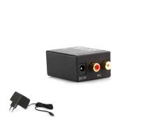 S-LINK SL-OPR15 ÇEVİRİCİ ADAPTÖR OPTİK TO RCA TAK VE ÇALIŞTIR  TAŞINABİLİR ESTETİK ÇEVİRİCİ