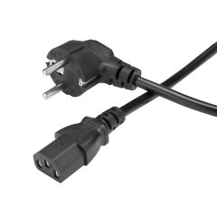 S-LINK SL-P17 POWER KABLO 1.5 METRE 0.75mm TİP C ( AVRUPA FİŞ)/TİP F AC GÜÇ KABLOSU LÜKS POWER KABLO