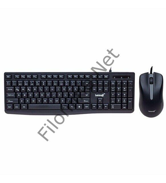 LENNOX LX-813S KABLOLU KLAVYE MOUSE SET