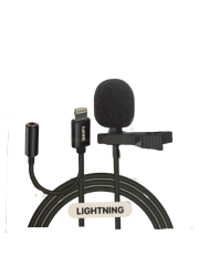 YAKA MİKROFONU LIGHTNING 1.5 METRE KABLO YOUTUBER YAKA MİKROFONU SNOPY SN-MTK35