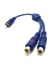 S-LİNE FK4014 Y ANFİ  KABLO  2 RCA DİŞİ - 1 RCA ERKEK 30CM