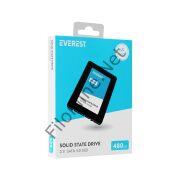 EVEREST ES480SH 480GB 2.5 SATA 3.0 520MB / 450MB SMI + HYNIX 3D NAND FLASH SSD