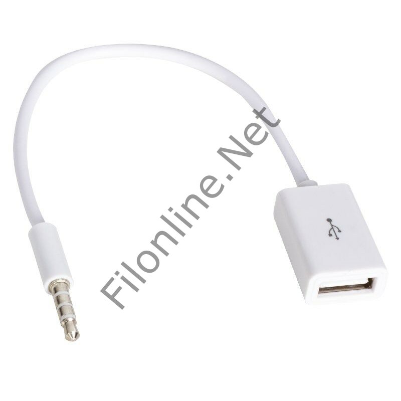 POWERMASTER 33294 USB DİŞİ TO AUX STEREO 3 BOĞUMLU KABLO 