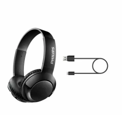 PHILIPS SHB3075 KULAKÜSTÜ KULAKLIK MİKROFONLU BLUETOOTH BASS+ SUPRA-AURAL SİYAH