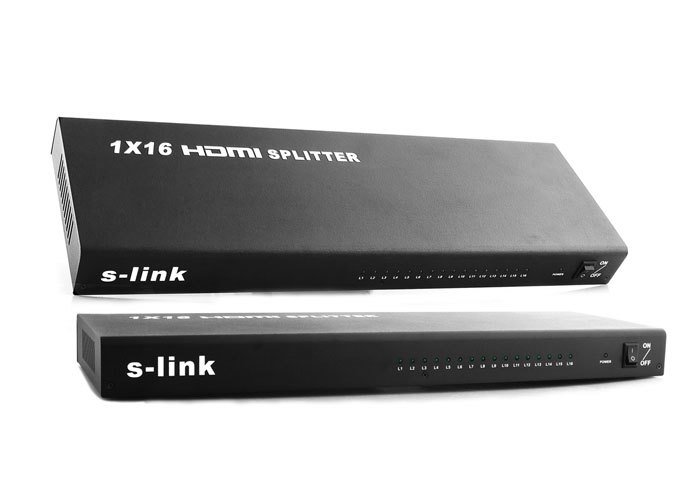 S-LINK SL-LU626 SPLITTER 16 PORT HDMI 1080P 3D SPLITTER