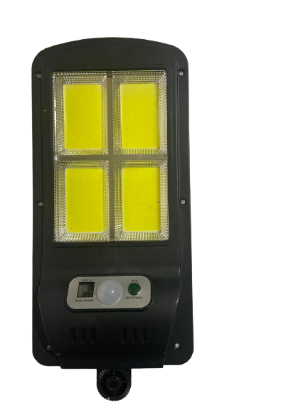 GÜNEŞ ENERJİLİ 12W SOKAK VE DUVAR AYDINLATMA LAMBASI KUMANDALI HAREKET SENSÖRLÜ SOLAR LAMBA 4-1209