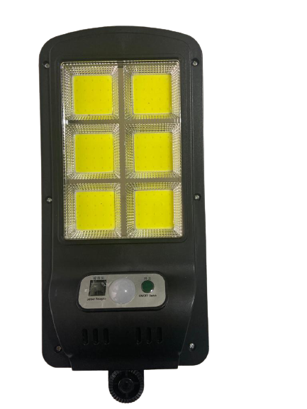 GÜNEŞ ENERJİLİ 18W SOKAK VE DUVAR AYDINLATMA LAMBASI KUMANDALI HAREKET SENSÖRLÜ SOLAR LAMBA 6-1209