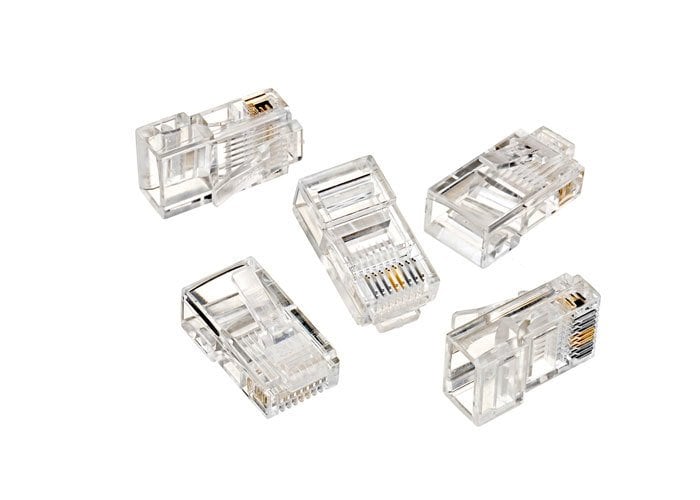 RJ-11 100'LÜ PAKET TELEFON JACK S-LINK SL-6P2C
