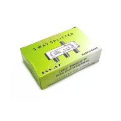SWAT F10223 SPLITTER 1/3 5-2500MHZ TEK GELEN SİNYALİ 3 ÇIKIŞA BÖLER 1/3 SPLITTER