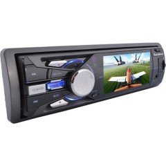 TECHLINK TE-2020 OTO TEYP USB/SD/MMC/AUX/TFT/MP3/FM/RCA 4x45W 3'' KUMANDALI OTO TEYP+KAMERA