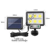 POWERMASTER JX-F72 SOLAR PANELLİ HAREKET SENSÖRLÜ ÜÇ MODLU DUVAR LAMBASI