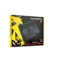 NOTEBOOK SOĞUTUCU LEDLİ ÇİFT FANLI 10''-17'' ÇOĞUYLA UYUMLU NOTEBOOK SOĞUTUCU HADRON HR2016