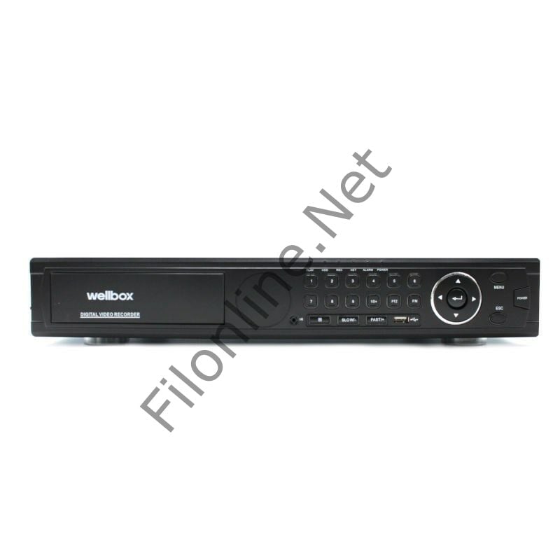 WELLBOX WB-232N4H16 DVR KAYIT CİHAZI 32 KANAL 5IN 1 H265 2-5 MP AHD/CVI/TVI/ANALOG KAMERA DESTEĞİ