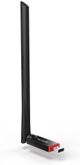 USB ADAPTÖR 300 MBPS 1*6 DBI HARİCİ ANTEN KABLOSUZ USB AĞ ADAPTÖRÜ TENDA U6
