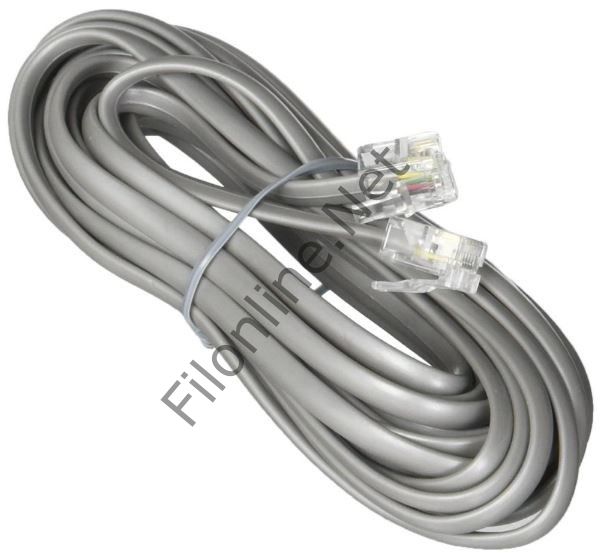 FİLONLİNE TELEFON KÖKEN KABLO 3 METRE KABLO
