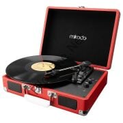 MİKADO MN-P317 NOSTALJİ  KIRMIZI PİKAP +9 RCA + BLUETOOTHDESTEKLİ MÜZİK KUTUSU