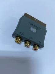 MICROSOFT SCART TO RCA  TO TOS AV ÇEVİRİCİ SCART LALE  ADAPTÖR