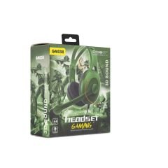 KULAKLIK MİKROFONLU 108DB SES KADEME AYARI 3.5MM JACK KABLOLU PC OYUNCU KULAKLIĞI HADRON GM038