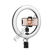 ASONIC AS-SF200 10 İNÇ 120 CM TRİPODLU TELEFON TUTUCULU YOUTUBER MAKYAJ HALKA  LED IŞIK
