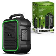 MAGICVOICE MC-2016 USB-SD-BT 1 EL + 1 YAKA MİKROFONLU 175W TAŞINABİLİR ŞARJLI HOPARLÖR ANFİ