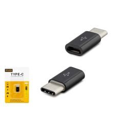 HADRON HN4418K OTG TYPE-C USB ÇEVİRİCİ TYPE-C TO  MİCRO USB KUTULU