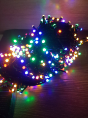 FİLONLİNE EK-04 LED YANIP SÖNEN IŞIK 1000 LED 50 METRE IP44 RGB DIŞ MEKAN 8 KADEMELİ KUMANDALI LED