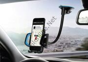 HYTECH HY-XH20 VANTUZ + BRAKETİ 360 DERECE SİYAH-GRİ TELEFON TUTUCU