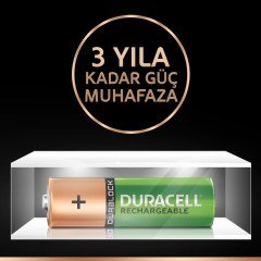Duracell Şarj Edilebilir AA 1300mAh Piller 2’li paket