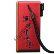 MİKADO MDR-105BT AHŞAP UB-TF DESTEKLİ BLUETOOTH FM-AM-SW 8 BAND KLASİK RADYO