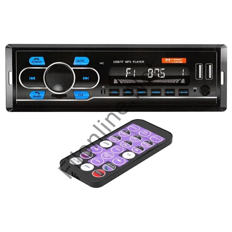 MAGICVOICE M-5414 USB-SD-FM-AUX-BLUETOOTH MEKANİKSİZ OTO TEYP
