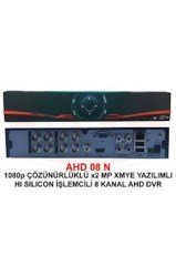Rose AHD-08N Kayıt Cihazı Sabit IP Gerekmez XMY Yazılım 1080P AHD DV/TVI/CVI/CVBS/IP