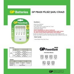 8'li Pil Şarj Cihazı GP GPPB420