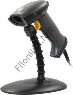 SUNLUX-6200A EL TİPİ LAZER USB KABLOLU 1D BARKOD OKUYUCU + STAND HEDİYE